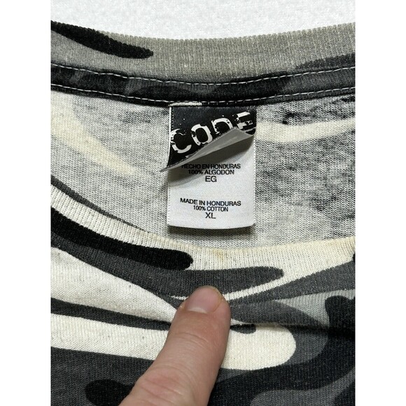 Camo Shirt Mens XL 2013 Nantucket Harpoon Run Biker Rally Camouflage Pirate - Picture 8 of 16